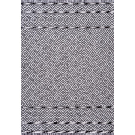 Rlm Distribution Chelsea Houska Rectangle Area Rug - Gray - 5 ft. 3 in. x 7 ft. 2 in. HO3086080